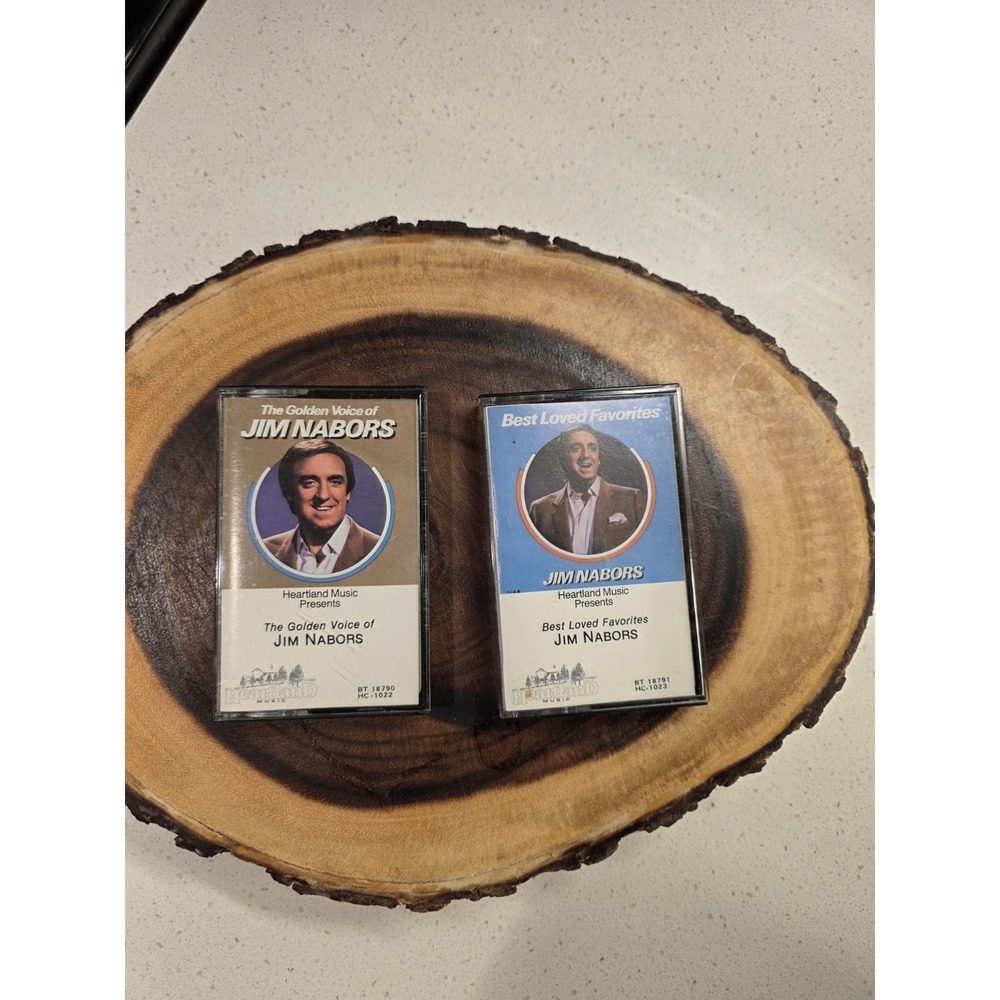 Jim Nabors 2‑Cassette Lot Best Loved Favorites & Love Songs